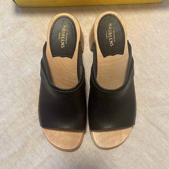 Swedish Hasbeen Open Toe Clog - Picture 3 of 5